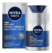 NIVEA Men Anti-Age Hyaluron Face Cream SPF15 50ml