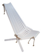 Ecochair EcoFurn Furu Vit Oljad - Furu Vit Oljad