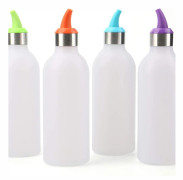 Lawei 4-pack Pressflaskor Pressflaska Kryddflaska med Lock &