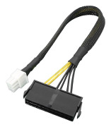ATX PSU 24-pin till moderkort 6-pin för Acer 6-pin moderkorts strömförsörjningskabel (FMY) A