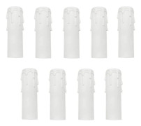 Förpackning med 9 ljusmanschetter E14 ljusmanschetter plast ljusmanschett H