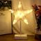 LED-stjärnlampa 29 cm med glödlampa