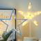 LED-stjärnlampa 29 cm med glödlampa