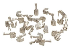 LAPP 63501530 Platt kontakt Kontaktbredd: 6,3 mm Kontakttjocklek: 0,8 mm 180 ° Oisolerad Metall 100 st