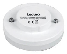 Leduro - LED-glödlampa - GX53 - 7 W (motsvarande 60 W) - klass F - 3000 K