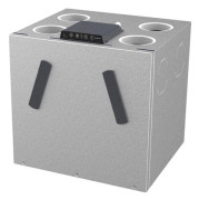 Dantherm RCV320 ventilationsaggregat, vägg-/takmodell (höger/vänster) med inbyggd panel, luftflöde 190 m³/h vid 100 Pa och SEL 1000 J/m³