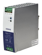 Orno Industriellt nätaggregat, DIN-skena, 24VDC, 5A, 120W, i metallkapsling