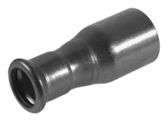 KAN-therm nippelreduktion 76,1x54mm inox - 620422.0