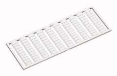 Wago 209-608, Markörer för kopplingsplintar, Vit, 5 mm, 8 g