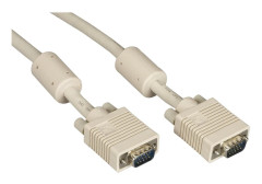 Black Box VGA Video Cables with Ferrite Core - VGA-kabel - HD-15 (VGA) (hane) till HD-15 (VGA) (hane) - 0.9 m