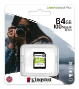 Kingston Canvas Select Plus 64GB UHS-I SDXC Memory Card