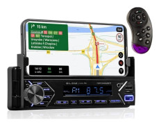 Blåsa bilradio 78-346# Radio blåsa mobil pro 1din handtag smart