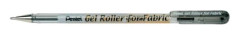 Pentel BN15-A, Gelpenna med kork, Svart, Grå, Transparent, Bold, Bold, 1 mm