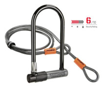 Kryptonite KryptoLok Mini-7 Cykellås + Kryptoflex (2019)