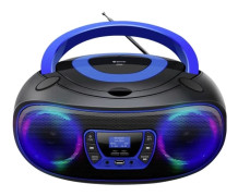 DENVER TDB-212BU - Blue - DAB+ Boombox with Bluetooth & CD Player