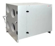 Nilan Comfort 350L ventilationssystem, takmodell med CTS602 styr- och HMI-panel. Luftflöde 325 m³/h v/100 Pa och SEL 1000 J/m³.