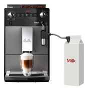Melitta Avanza PLUS Borstad aluminium - Espressomaskin