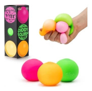 Neon Diddy Squish Balls 3-pack