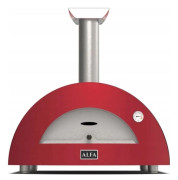 Alfa Forni Moderno 2 Pizzor Trä röd
