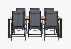 NORDFORM - Trädgårdsgrupp, 6 stolar - Orange - Matgrupper - Från Homeroom