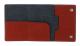 Piquadro korthållare i läder Square Sliding System Arancio unisex