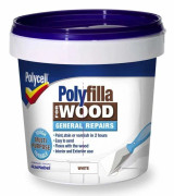 Polyfilla Tub för trä - POLYCELL - 5207197 - 380 g - Snabbtorkande - Motståndskraftig mot trä
