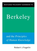 Routledge Philosophy Guidebook To Berkeley And The "principles Of Human Kno