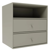 Montana - Montana Mini 1006 - Module With Two Drawers - Fennel - Hyllsystem - Peter J. Lassen - Grön - MDF