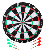 darttavla 40,5 cm med 6 pilar