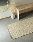 Smickra beige - trasmatta