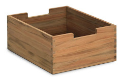 Fritz Hansen - Cutter Låg Teak - Småförvaring - Niels Hvass - Träfärgad
