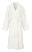 Damella Unisex Torekov Robe Vit bomull X-Small Dam