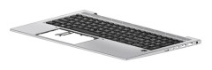 HP - Ersättningstangentbord för bärbar dator - bakgrundsbelyst - brittisk - med övre skydd - för EliteBook 850 G8 Notebook