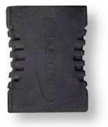 Nedis - HDMI-adapter med Ethernet - HDMI hona till HDMI hona - antracit