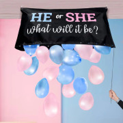 Gender Reveal Kit Påse med Ballonger