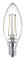 LED FILAMENT 25W KRON E14 VARMVIT KLAR A+