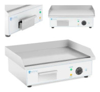 Elgrill, slät grillplatta, 550 x 350 mm, 3000 W