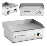 Elgrill, slät grillplatta, 530 x 350 mm, 3000 W