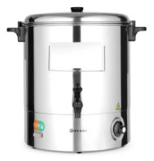 Stålglögg varmvattenberedare 2200W 30L - Hendi 209905