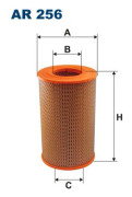 Luftfilter - alfa romeo, fiat, lancia, peugeot, seat - OE 000 399 2228, 000 435 6990, 1445 88