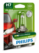 Halogenlampa PHILIPS LongLife EcoVision H7 PX26d - bmw, land rover, alpina, renault trucks, renault, seat, mitsubishi, porsche, toyota, vw, mercedes-b