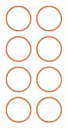 Packningssats, insug, grenrör Victor reinz 11-77637-01 - jaguar, land rover - OE JDE 38156 (8X), JDE 40863 (8X), LR074070 (8X)