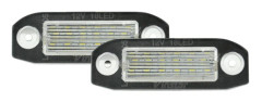 Belysning, registreringsskylt - volvo c70 cabriolet ii, s40 ii, s60 ii, s80 ii, v50, v60 i, v70 ii, xc60 suv i, xc70 ii, xc90 i