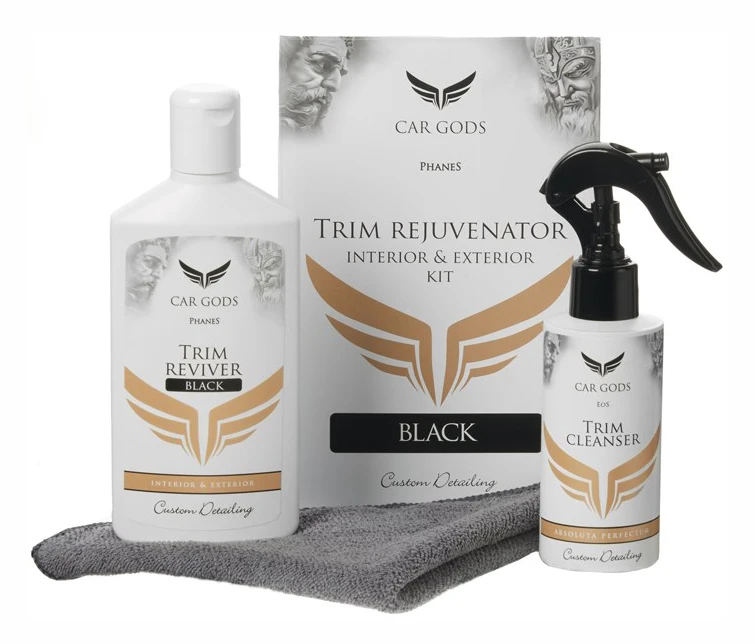 & Exterior Trim Rejuvenator Kit - Black Interior Cargods GOD143 - 1837390