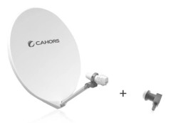 Parabolantenn - CAHORS - SMC 65 UNI - 65 CM - Gain 36,2 dB - Frekvens 10,7-12,75 GHz