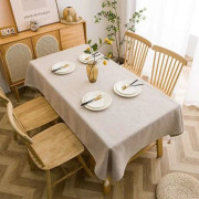 Duk - Hög Kvalitet - Khaki - 120x120 cm - Bomull och Linne - Vattentät och Skrynkelbeständig