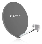 Satellitantenn - CAHORS - SMC 80 UNI - 80 CM - Förstärkning 38,25 dB - Band 10,7-12,75 GHz