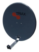 Satellitantenn - Triax - TD 64 - 64 cm - Antracitfärg - Mastfäste