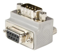  StarTech.com Right Angle DB9 to DB9 Serial Cable Adapter Type 1  M/F - seriell adapter