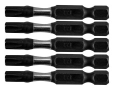 NEO Screwdriver bit (S2, 50 mm, T30 impact bits - 5 pcs.)